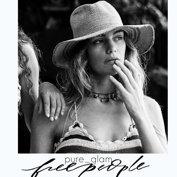 Free People woven hat - Picture 4 of 5